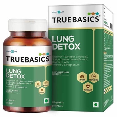 TrueBasics Lung Detox Op, 30 capsules