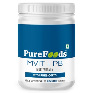 PureFoods Multi Vitamin Gummies for Kids,  60 gummies  Mixed Fruit 