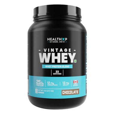 HealthXP Vintage Whey, 2.2 lb Chocolate