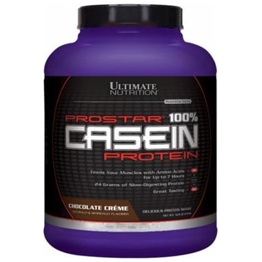 Ultimate Nutrition Prostar 100% Casein Protein, 5 lb Chocolate Creme