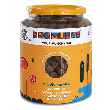Promunch Roasted Soya Snack, Noodle Masala 300 g