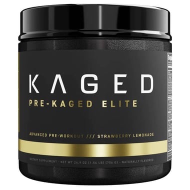 Kaged Muscle Pre-Kaged Elite, 1.56 lb Strawberry Lemonade