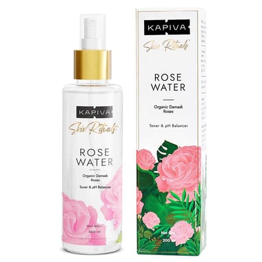 Kapiva Skin Rituals Rose Water,  200 ml  for All Types of Skin 