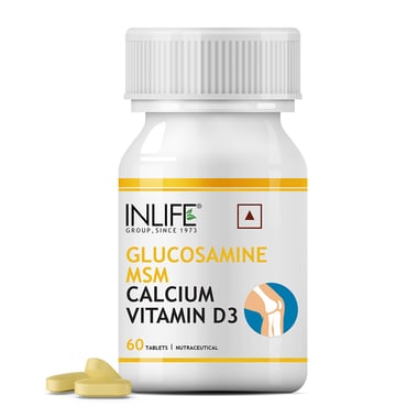 INLIFE Glucosamine + MSM, 60 tablet(s)