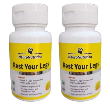 NeuroNutrition Rest Your Legs (Pack of 2),  60 tablet(s) 