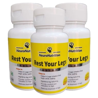 NeuroNutrition Rest Your Legs (Pack of 3),  60 tablet(s) 