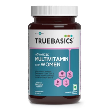 TrueBasics Advanced Multivitamin for Women,  90 tablet(s)  Unflavoured 