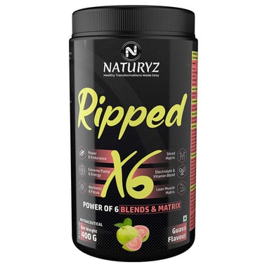 Naturyz Ripped X6, 0.88 lb Guava