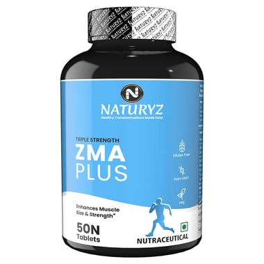 Naturyz Triple Strength ZMA Plus, 50 tablet(s) Unflavoured