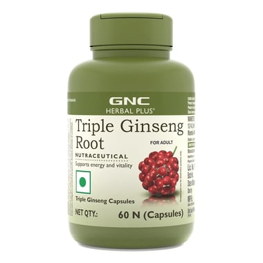 GNC Triple Ginseng Root,  60 capsules 