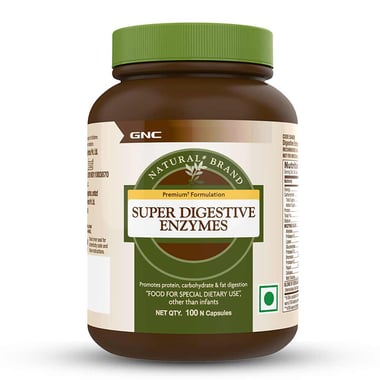 GNC Super Digestive Enzyme Cap 1x100,  100 capsules 