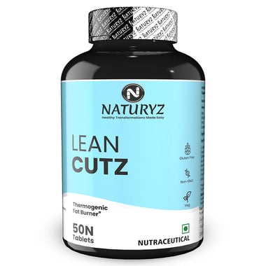 Naturyz Lean Cutz Thermogenic Fat Burner,  50 tablet(s)  Unflavoured 