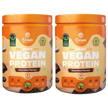 Origin Nutrition Plant Protein,  0.60 lb  Chocolate (Pack of 2) 