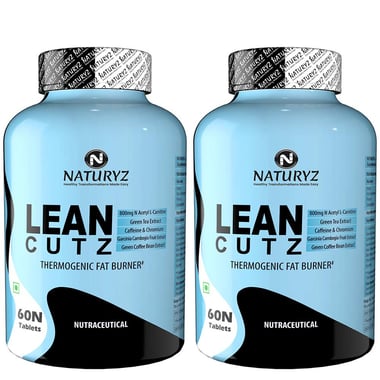 Naturyz Lean Cutz Thermogenic Fat Burner,  120 tablet(s)  Unflavoured 
