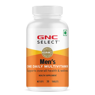GNC Select Men's One Daily Multivitamin, 30 tablet(s) Unflavoured