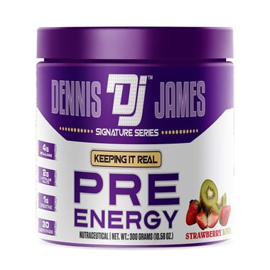 Dennis James Signature Series Pre Energy, 0.66 lb Strawberry Kiwi
