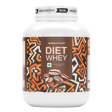 Healthfarm Diet Whey, 4.4 lb Coffee Toffee