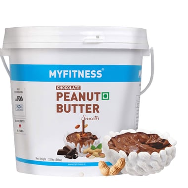 Myfitness by brnd.me Chocolate Peanut Butter,  2.5 kg  Smooth 