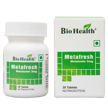 Bio Health Melafresh 3 mg,  30 tablet(s)  Unflavoured 