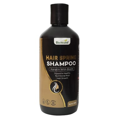 Bio Health Hair Spring Shampoo, 200 ml Keratin with Biotin