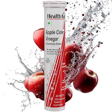 HealthAid Apple Cider Vinegar with Garcinia,  20 tablet(s)  Unflavoured 