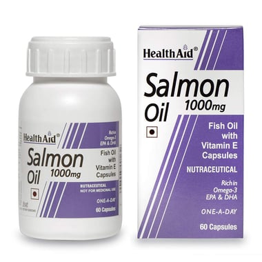 HealthAid Salmon Oil (1000 mg), 60 capsules