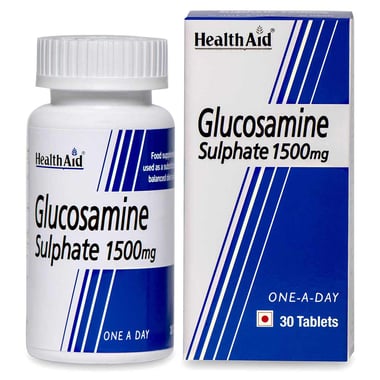 HealthAid Glucosamine Sulphate 2KCI (1500mg), 30 tablet(s)
