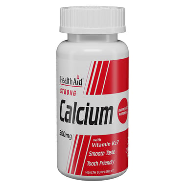 HealthAid Strong Calcium (500 mg), 30 chewable tablet(s) Unflavoured