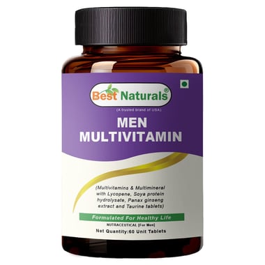 Best Naturals Men Multivitamin, 60 tablet(s) Unflavoured