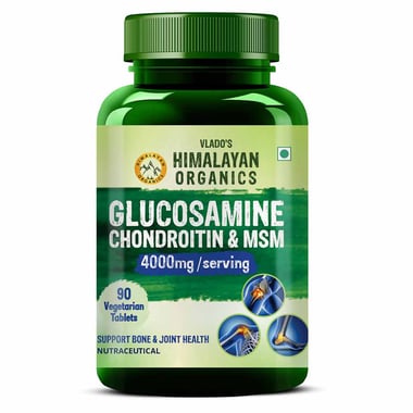 Vlado's Himalayan Organics Glucosamine Chondroitin & MSM, 90 tablet(s)