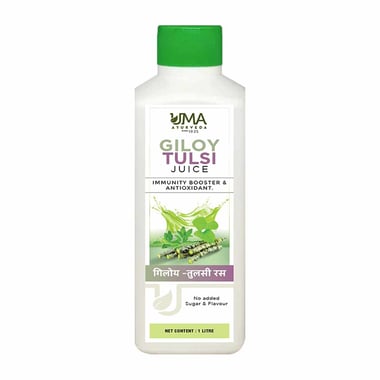 Uma Ayurveda Giloy Tulsi Juice, 1 L
