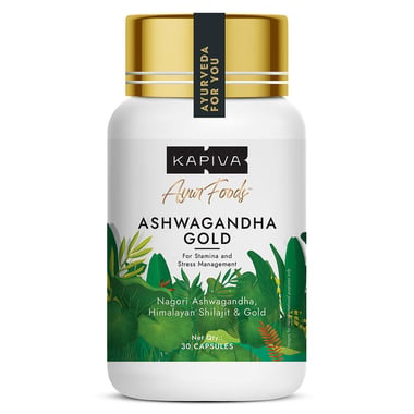 Kapiva Ashwagandha Gold, 30 capsules