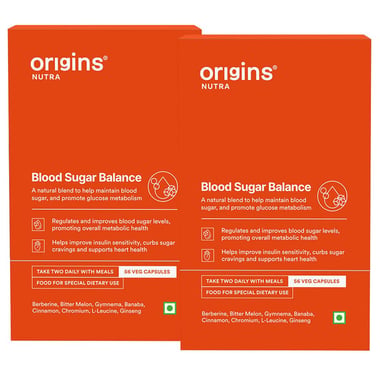 Origins Nutra Blood Sugar Balance (Pack of 2),  56 veggie capsule(s) 