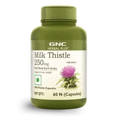GNC Milk Thistle 250 mg,  60 capsules 