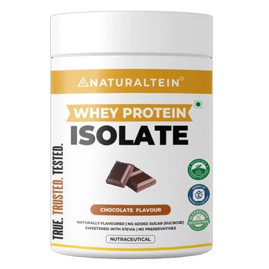 NATURALTEIN Whey Protein Isolate,  0.66 lb  Chocolate 