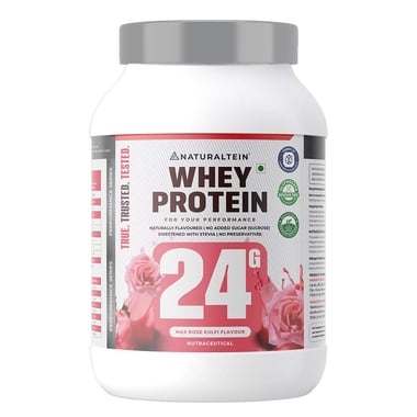 NATURALTEIN Performance Series Whey Protein, 2.2 lb Max Rose Kulfi