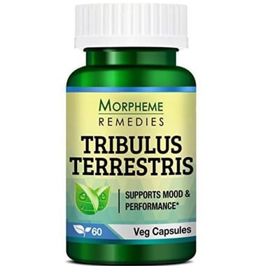 Morpheme Remedies Tribulus Terrestris (500 mg),  60 veggie capsule(s) 