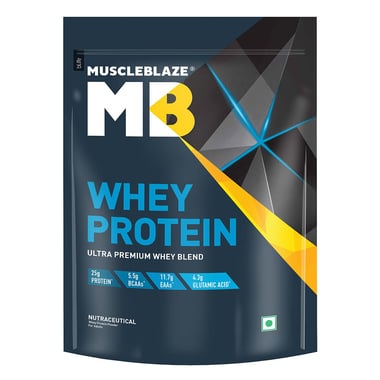 MuscleBlaze Whey Protein, 2.2 lb Rich Milk Chocolate