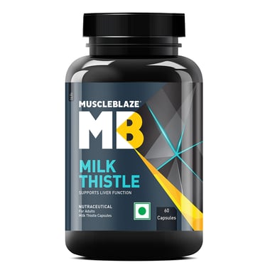 MuscleBlaze Milk Thistle,  60 capsules 