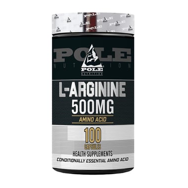 Pole Nutrition L Arginine 500mg, 100 capsules