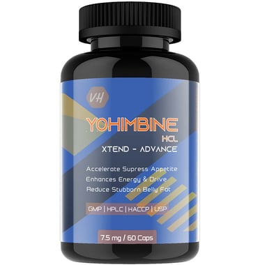 Vitaminhaat Yohimbine HCL Xtend - Advance,  60 capsules  Unflavoured 