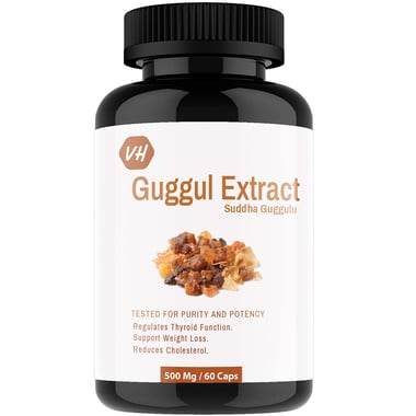 Vitaminhaat Guggul Extract Suddha Guggulu, 60 capsules