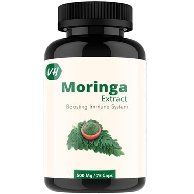Vitaminhaat Moringa Extract,  75 capsules 