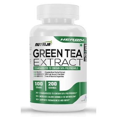 NutriJa Green Tea Extract, 100 g Unflavoured