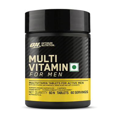 ON (Optimum Nutrition) Multivitamin for Men, 60 tablet(s) Unflavoured