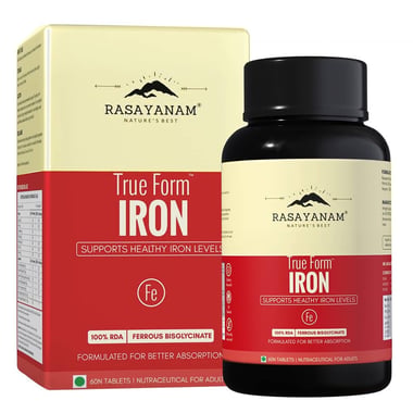 Rasayanam Iron with Ferrous Bisglycinate,  60 tablet(s) 