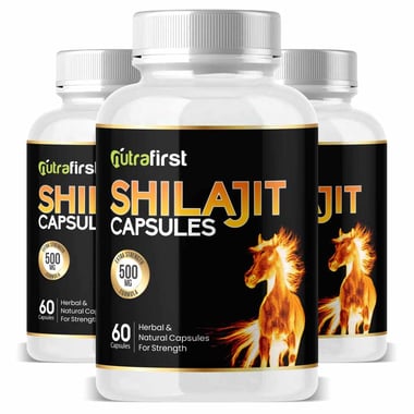 NutraFirst Shilajit (500 mg), 180 capsules