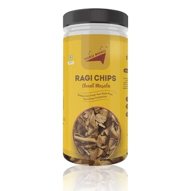 TOKU MOKU Ragi Chips,  Chaat Masala  150 g 