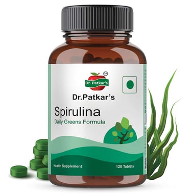 Dr. Patkar's Spirulina,  120 tablet(s) 