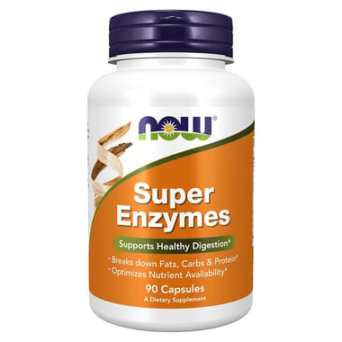 Now Super Enzymes,  90 capsules 